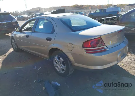 2003 Dodge Stratus Se z USA, uszkodzony, nr VIN 1B3EL36T93N564349